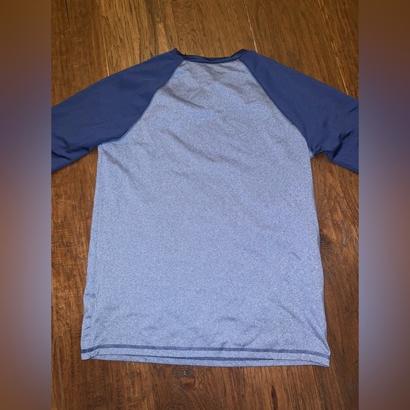 WaveRider Kids Swim Shirt - Blue - Picture 2 of 4